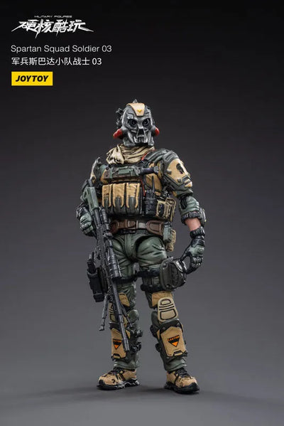 1/18 Hardcore Coldplay Spartan Squad Soldier 03ㅤ – JOYTOY – ActionFigureBrasil