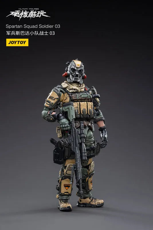 1/18 Hardcore Coldplay Spartan Squad Soldier 03ㅤ – JOYTOY – ActionFigureBrasil