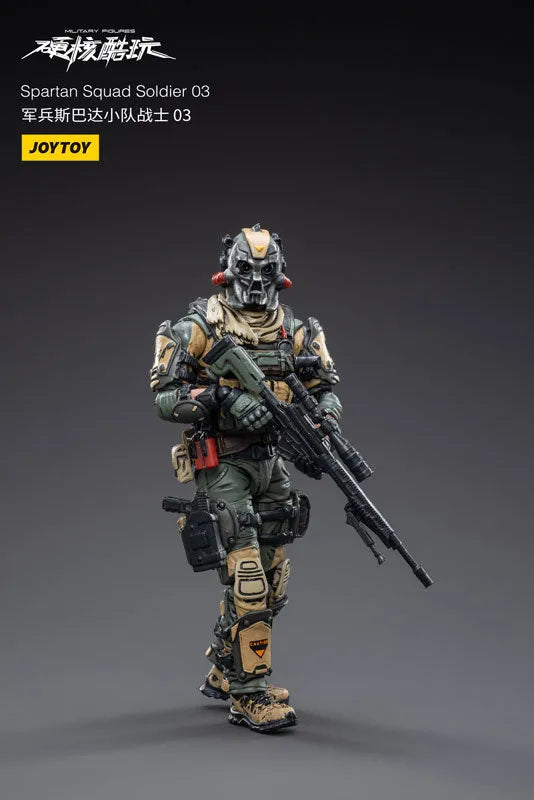 1/18 Hardcore Coldplay Spartan Squad Soldier 03ㅤ – JOYTOY – ActionFigureBrasil