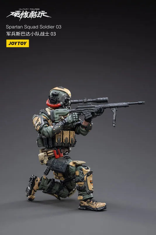 1/18 Hardcore Coldplay Spartan Squad Soldier 03ㅤ – JOYTOY – ActionFigureBrasil