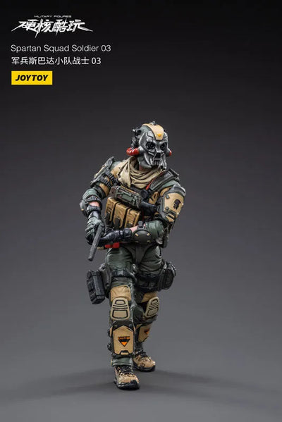 1/18 Hardcore Coldplay Spartan Squad Soldier 03ㅤ – JOYTOY – ActionFigureBrasil — com base expositora