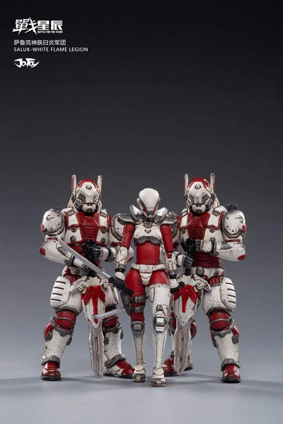 1/18 Saluk White Flame Legion 3pkㅤ – JOYTOY – ActionFigureBrasil — embalagem