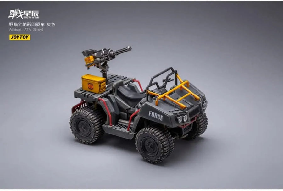 1/18 Scale Battle for the Star Wildcat ATV Greyㅤ – JOYTOY – ActionFigureBrasil