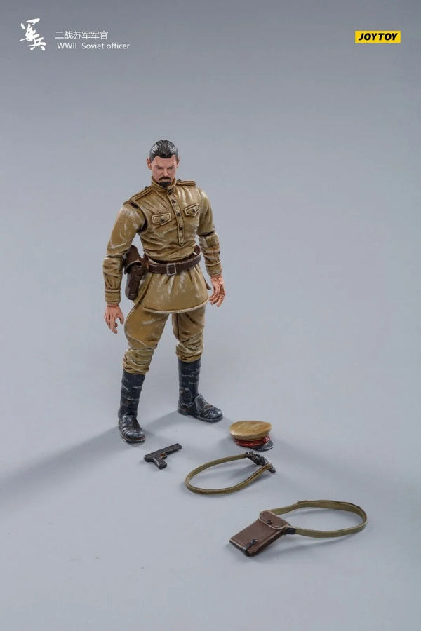 1/18 WWII Soviet Officerㅤ – JOYTOY – ActionFigureBrasil