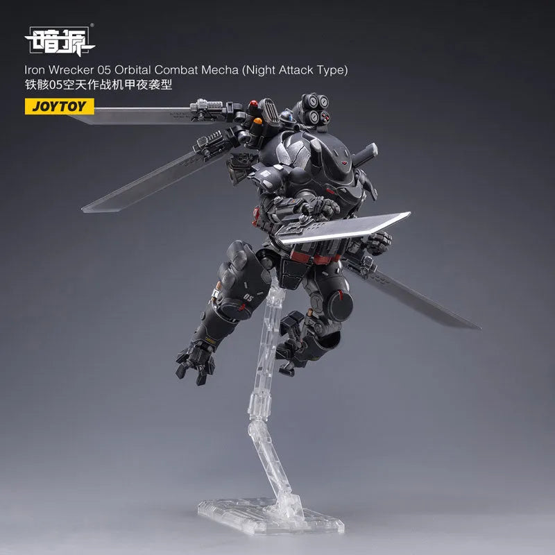 1/25 SOURCE Iron Wrecker 05 Orbital Combat Mecha (Night Attack Type)ㅤ – JOYTOY – ActionFigureBrasil