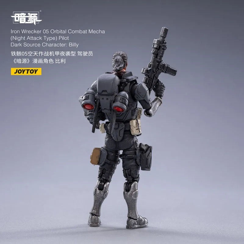 1/25 SOURCE Iron Wrecker 05 Orbital Combat Mecha (Night Attack Type)ㅤ – JOYTOY – ActionFigureBrasil