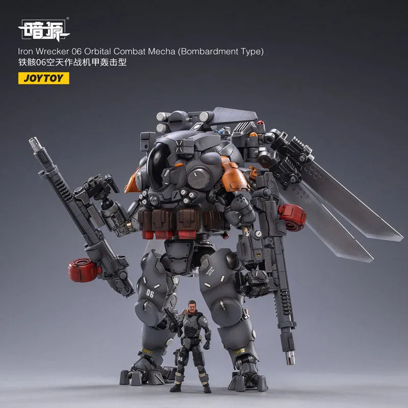 1/25 SOURCE Iron Wrecker 06 Orbital Combat Mecha (Bombardment Type)ㅤ – JOYTOY – ActionFigureBrasil