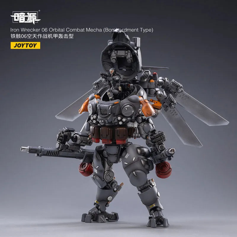 1/25 SOURCE Iron Wrecker 06 Orbital Combat Mecha (Bombardment Type)ㅤ – JOYTOY – ActionFigureBrasil