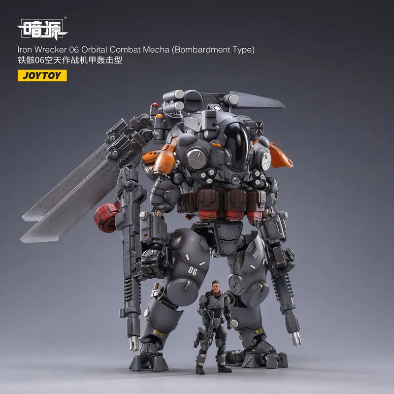 1/25 SOURCE Iron Wrecker 06 Orbital Combat Mecha (Bombardment Type)ㅤ – JOYTOY – ActionFigureBrasil