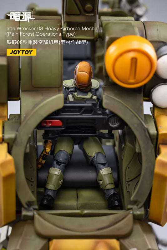 1/25 SOURCE Iron Wrecker 08 Heavy Airborne Mecha (Rain Forest Operations Type)ㅤ – JOYTOY – ActionFigureBrasil