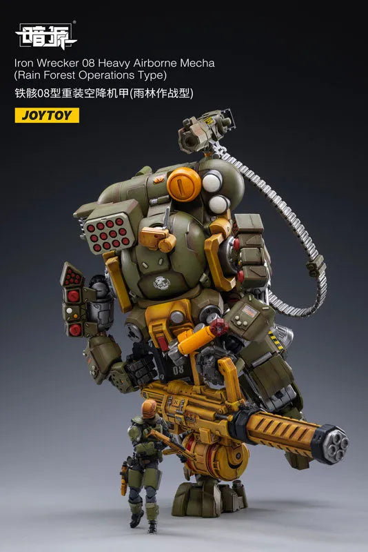 1/25 SOURCE Iron Wrecker 08 Heavy Airborne Mecha (Rain Forest Operations Type)ㅤ – JOYTOY – ActionFigureBrasil