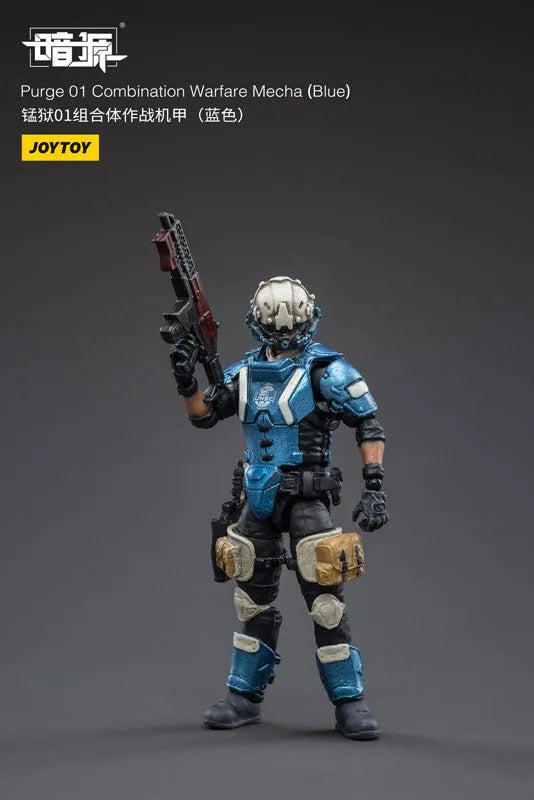 1/25 SOURCE Part 01 Combination Warfare Mecha Blueㅤ – JOYTOY – ActionFigureBrasil