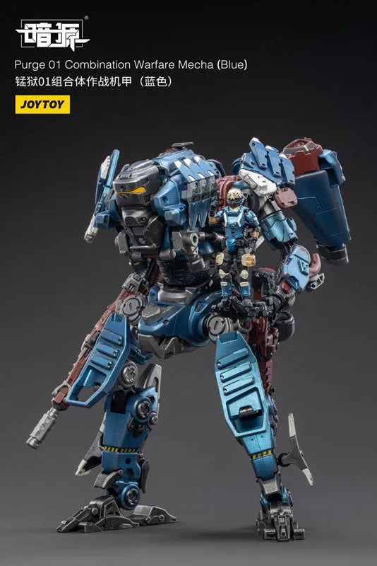 1/25 SOURCE Part 01 Combination Warfare Mecha Blueㅤ – JOYTOY – ActionFigureBrasil