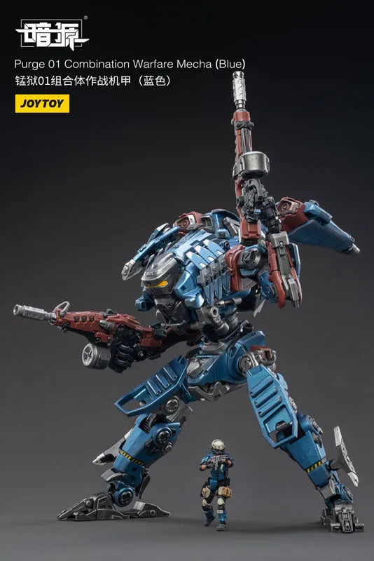 1/25 SOURCE Part 01 Combination Warfare Mecha Blueㅤ – JOYTOY – ActionFigureBrasil
