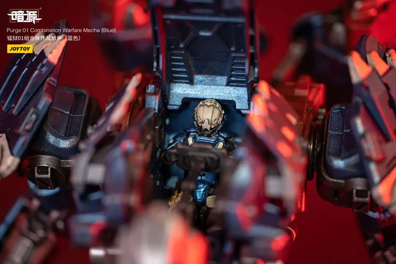 1/25 SOURCE Part 01 Combination Warfare Mecha Blueㅤ – JOYTOY – ActionFigureBrasil