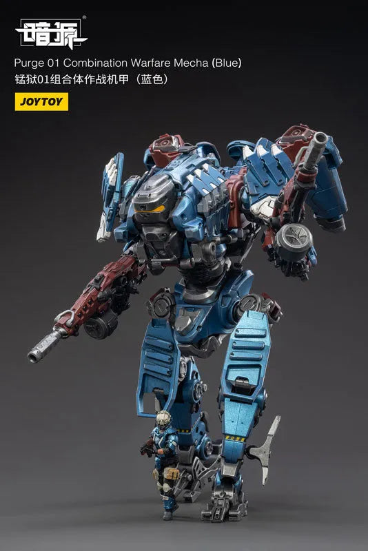 1/25 SOURCE Part 01 Combination Warfare Mecha Blueㅤ – JOYTOY – ActionFigureBrasil