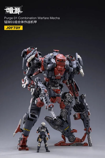 1/25 SOURCE Purge 01 Combination Warfare Mechaㅤ – JOYTOY – ActionFigureBrasil