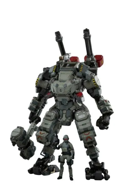 1/25 Steel Bone H02 Firepower Mecha (Gray Green)ㅤ – JOYTOY – ActionFigureBrasil