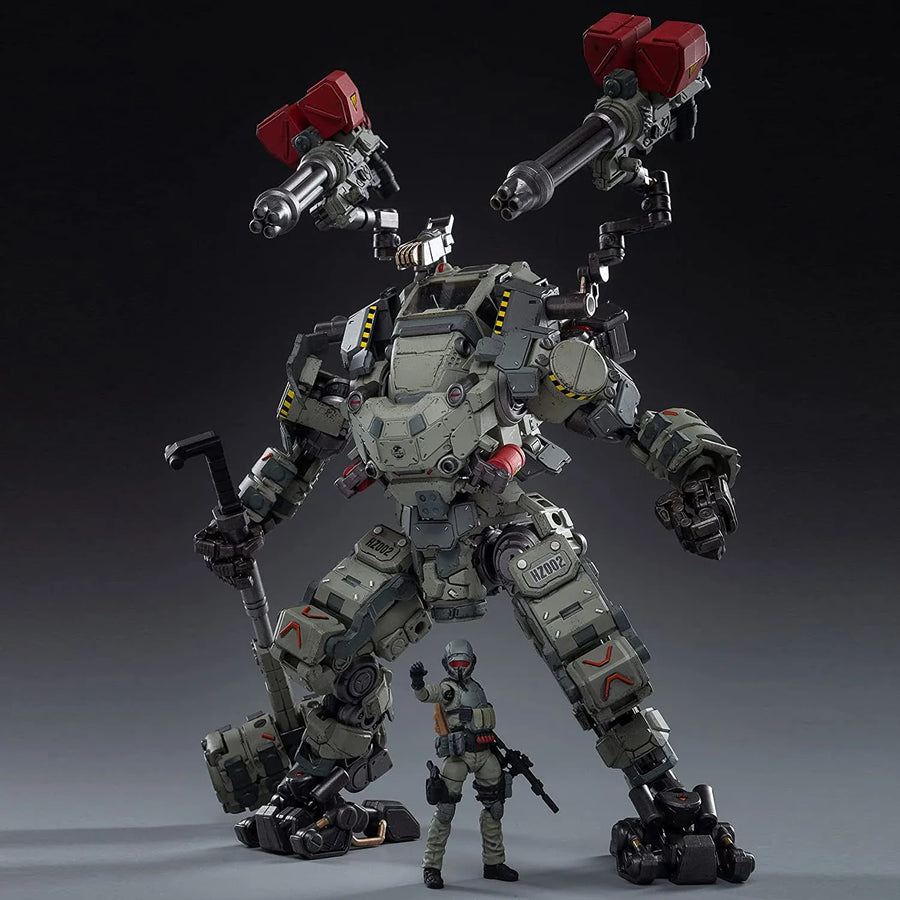 1/25 Steel Bone H02 Firepower Mecha (Gray Green)ㅤ – JOYTOY – ActionFigureBrasil