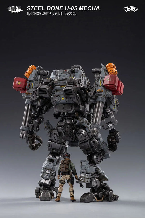 1/25 Steel Bone H05 Heavy Firepower Mecha Grayㅤ – JOYTOY – ActionFigureBrasil