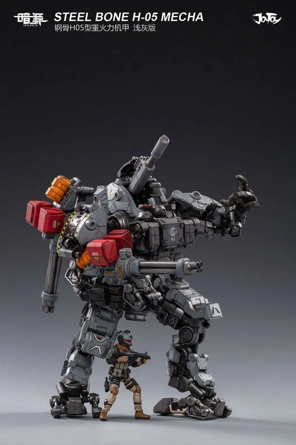 1/25 Steel Bone H05 Heavy Firepower Mecha Grayㅤ – JOYTOY – ActionFigureBrasil