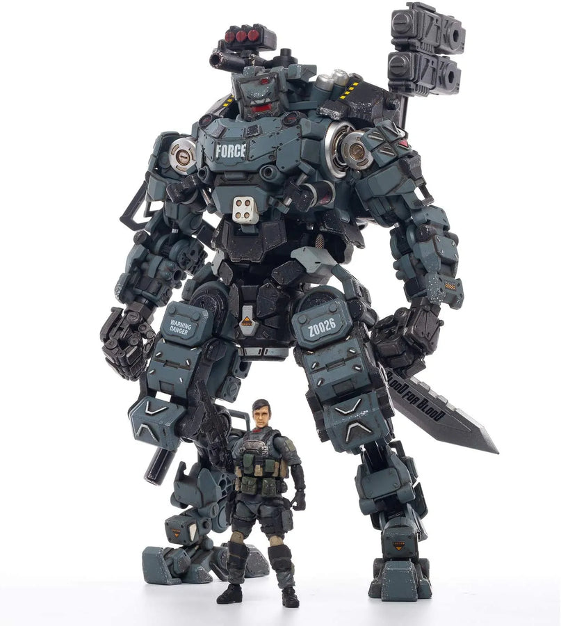 1/25 Steel Bone Steel Bone Classic Armor Mecha Grayㅤ – JOYTOY – ActionFigureBrasil