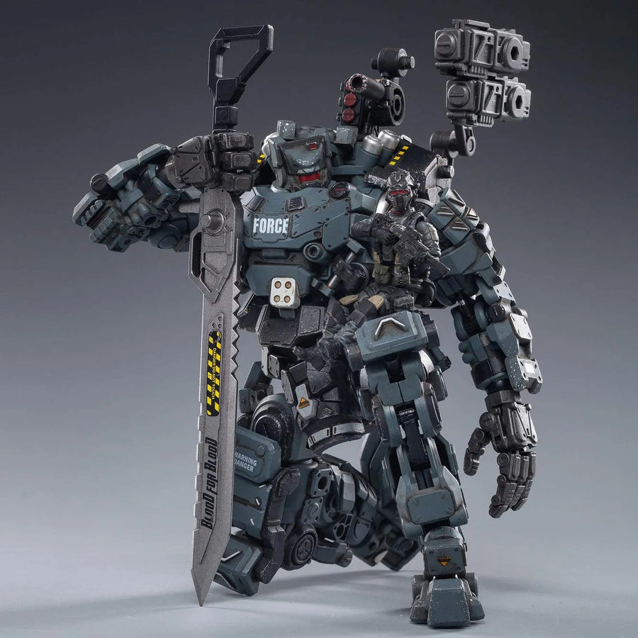 1/25 Steel Bone Steel Bone Classic Armor Mecha Grayㅤ – JOYTOY – ActionFigureBrasil