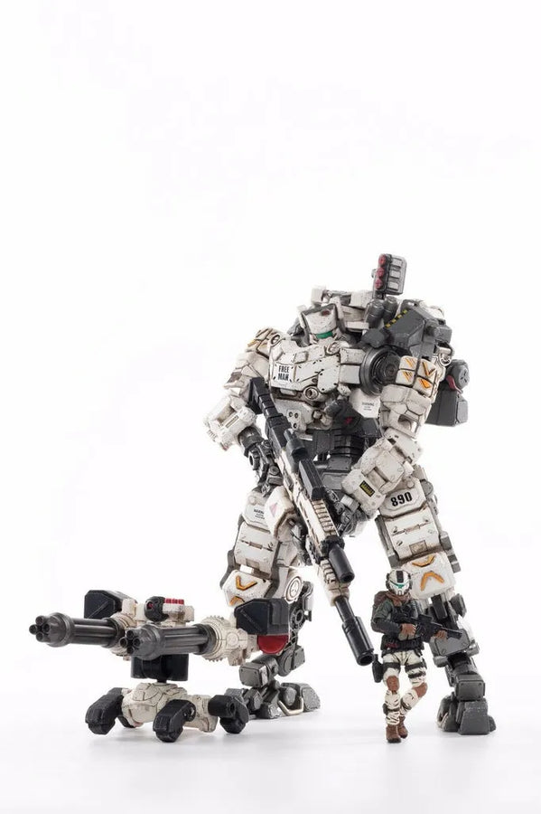 1/25 Steel Bone Steel Bone Classic Armor Mecha Whiteㅤ – JOYTOY – ActionFigureBrasil