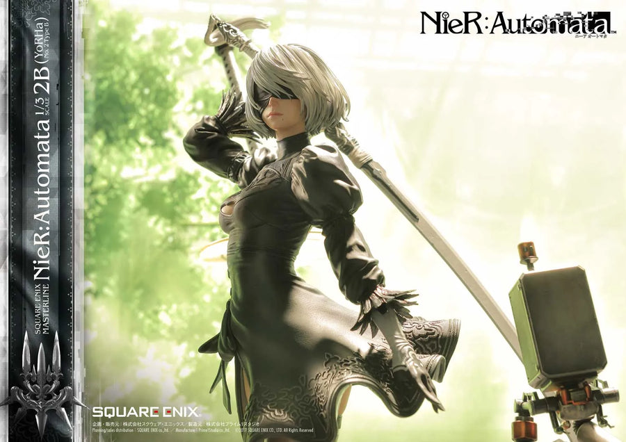 1/3 Scale - 2B (YoRHa No.2 Type B) (Regular Version) NieR:Automata – Prime1Studio – ActionFigure Brasil