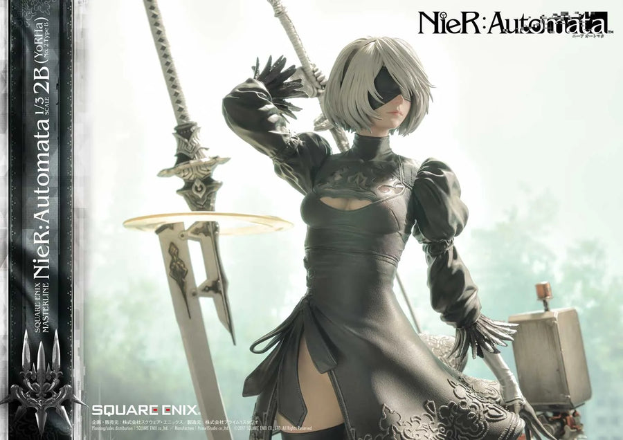 1/3 Scale - 2B (YoRHa No.2 Type B) (Regular Version) NieR:Automata – Prime1Studio – ActionFigure Brasil
