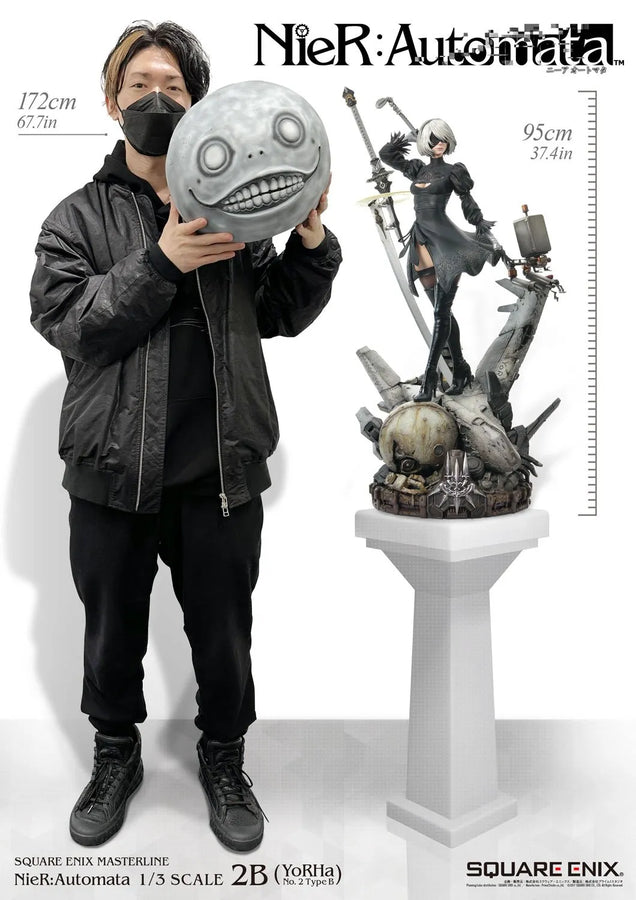 1/3 Scale - 2B (YoRHa No.2 Type B) (Regular Version) NieR:Automata – Prime1Studio – ActionFigure Brasil
