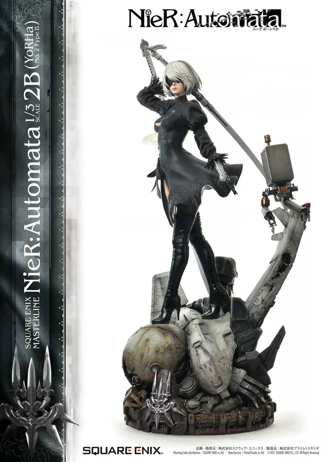 1/3 Scale - 2B (YoRHa No.2 Type B) (Regular Version) NieR:Automata – Prime1Studio – ActionFigure Brasil