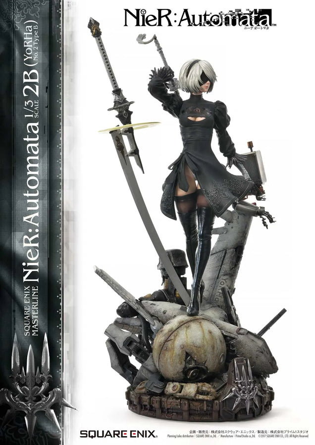 1/3 Scale - 2B (YoRHa No.2 Type B) (Regular Version) NieR:Automata – Prime1Studio – ActionFigure Brasil