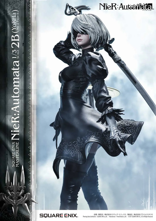 1/3 Scale - 2B (YoRHa No.2 Type B) (Regular Version) NieR:Automata – Prime1Studio – ActionFigure Brasil