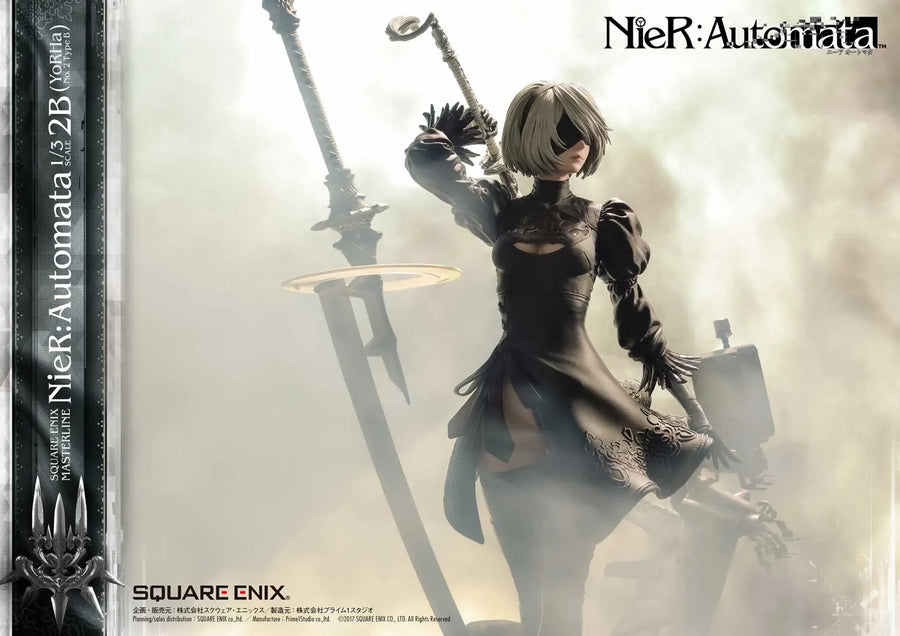 1/3 Scale - 2B (YoRHa No.2 Type B) (Regular Version) NieR:Automata – Prime1Studio – ActionFigure Brasil