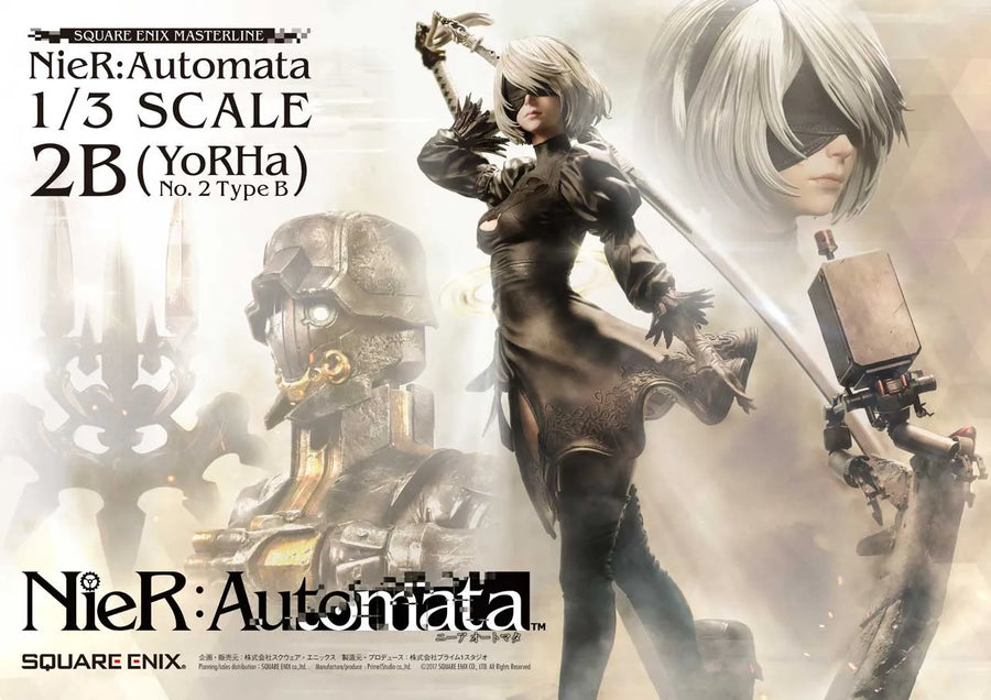 1/3 Scale - 2B (YoRHa No.2 Type B) (Regular Version) NieR:Automata – Prime1Studio – ActionFigure Brasil