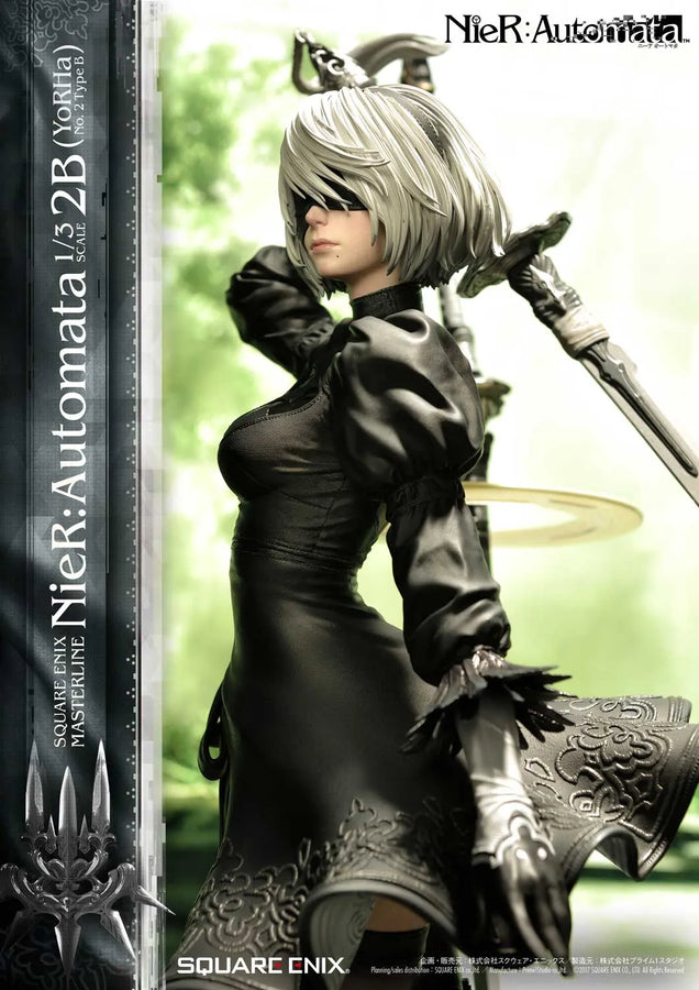 1/3 Scale - 2B (YoRHa No.2 Type B) (Regular Version) NieR:Automata – Prime1Studio – ActionFigure Brasil