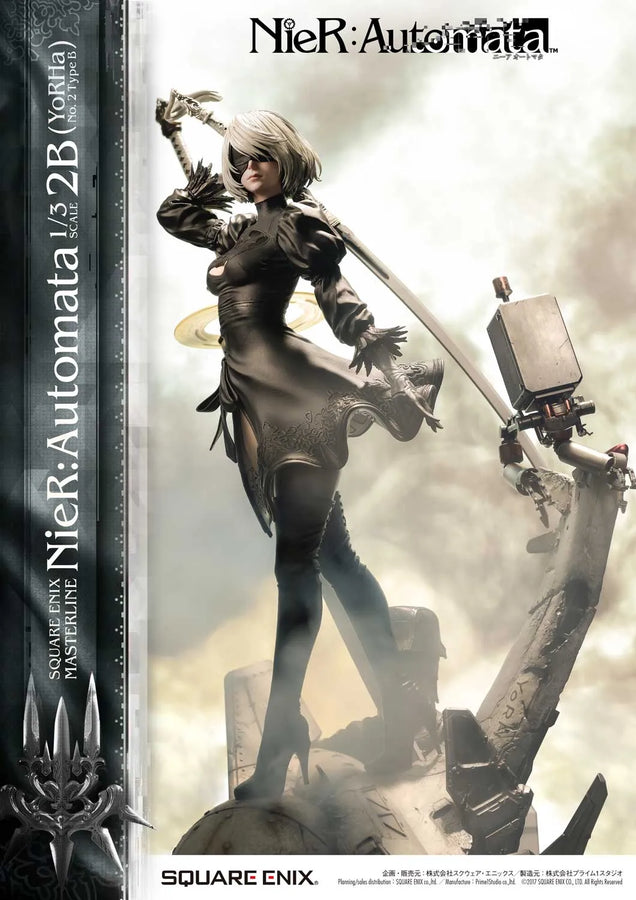 1/3 Scale - 2B (YoRHa No.2 Type B) (Regular Version) NieR:Automata – Prime1Studio – ActionFigure Brasil