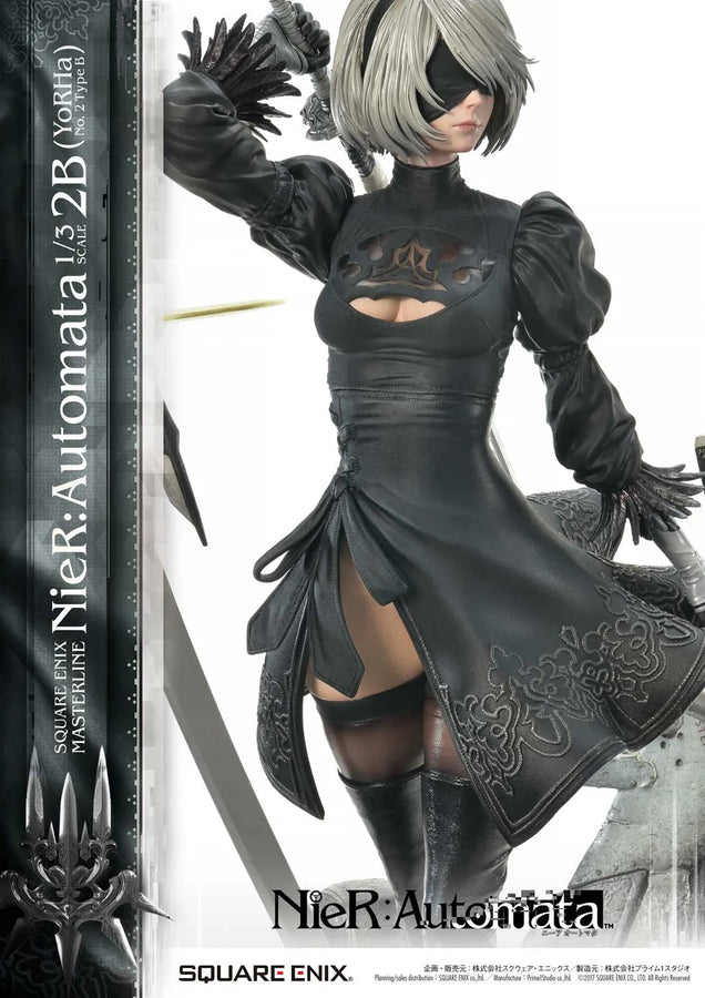 1/3 Scale - 2B (YoRHa No.2 Type B) (Regular Version) NieR:Automata – Prime1Studio – ActionFigure Brasil