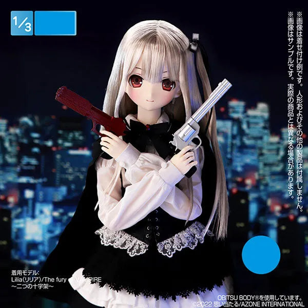 1/3 Scale 50 Black Raven Gun -TJT Chrysler- Crystal Bordeaux x Black (DOLL ACCESSORY)ㅤ – Azone International – ActionFigureBrasil