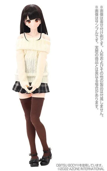 1/3 Scale AZO2 Knee-high Socks Brown (DOLL ACCESSORY)ㅤ – Azone International – ActionFigureBrasil