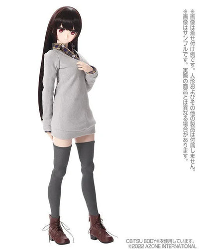1/3 Scale AZO2 Knee-high Socks Gray (DOLL ACCESSORY)ㅤ – Azone International – ActionFigureBrasil