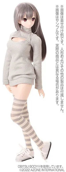 1/3 Scale AZO2 Turtleneck One-piece Dress Gray (DOLL ACCESSORY)ㅤ – Azone International – ActionFigureBrasil