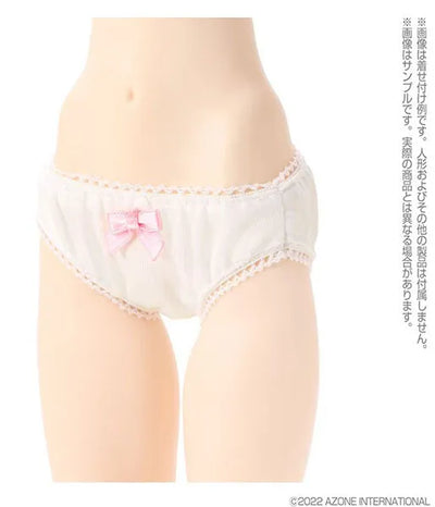 1/3 Scale's 45 Ribbon Lace Panties Pastel Pink x White (DOLL ACCESSORY)ㅤ – Azone International – ActionFigureBrasil