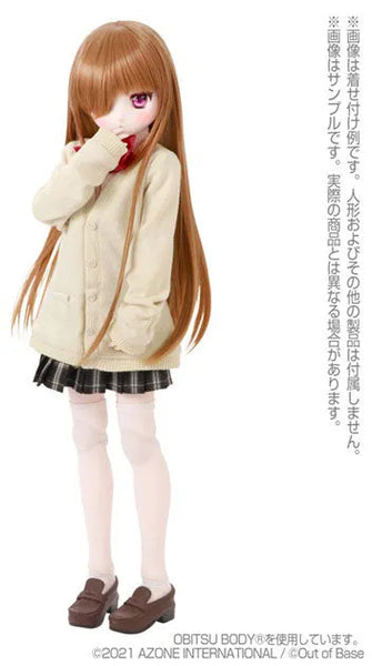 1/3 Scale's AZO2 Kina Kazuharu School Uniform Collection "Private Kazuharu High School Cardigan" Beige (DOLL ACCESSORY)ㅤ – Azone International – ActionFigureBrasil