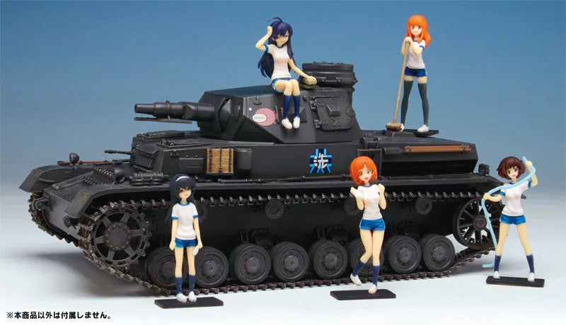 1/35 Girls und Panzer Ankou Team Figure Set Osouji Version desu! Unpainted Kit(Tentative Pre-order)ㅤ – Platz Hobby – ActionFigureBrasil
