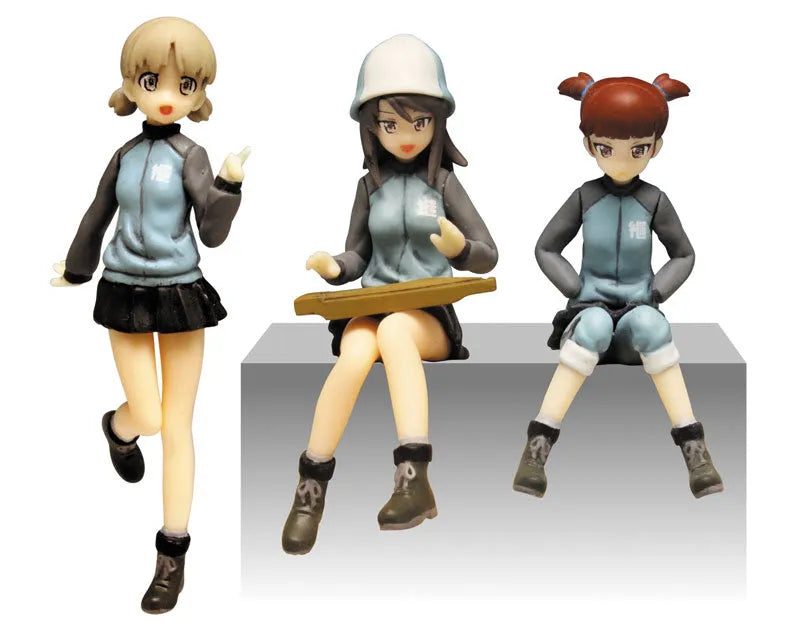 1/35 Girls und Panzer the Movie - Keizoku High School Figure Set Unpainted Kitㅤ – Platz Hobby – ActionFigureBrasil