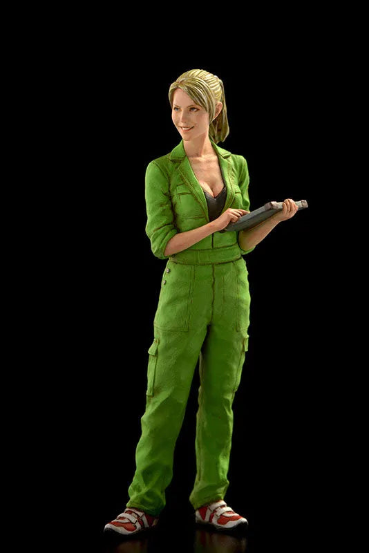 1/35 Ma.K. Female Mechanic (B) Martina Technician fortissimo *Flesh Molding Color Assembly Kitㅤ – Brick Works – ActionFigureBrasil