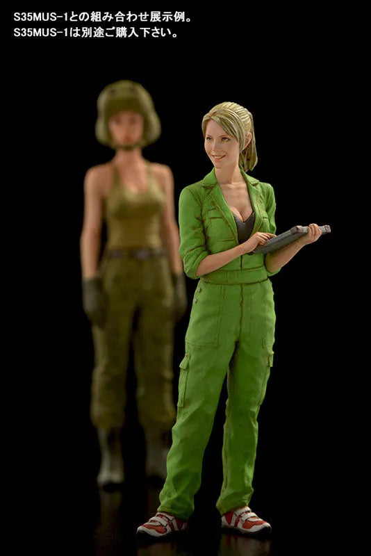 1/35 Ma.K. Female Mechanic (B) Martina Technician fortissimo *Flesh Molding Color Assembly Kitㅤ – Brick Works – ActionFigureBrasil