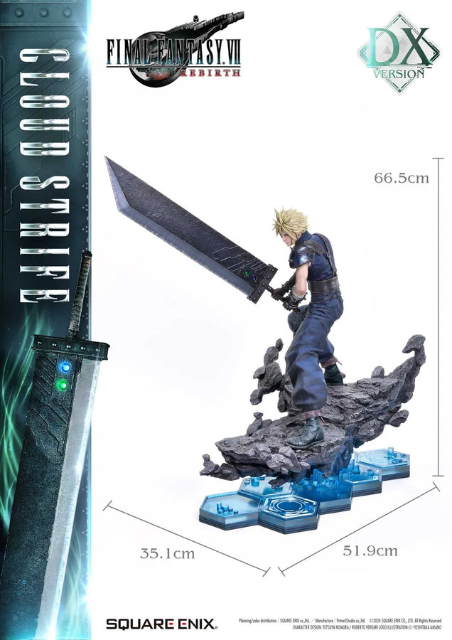 1/4 Scale - CLOUD STRIFE (Deluxe Version) FINAL FANTASY VII REBIRTH – Prime1Studio – ActionFigure Brasil
